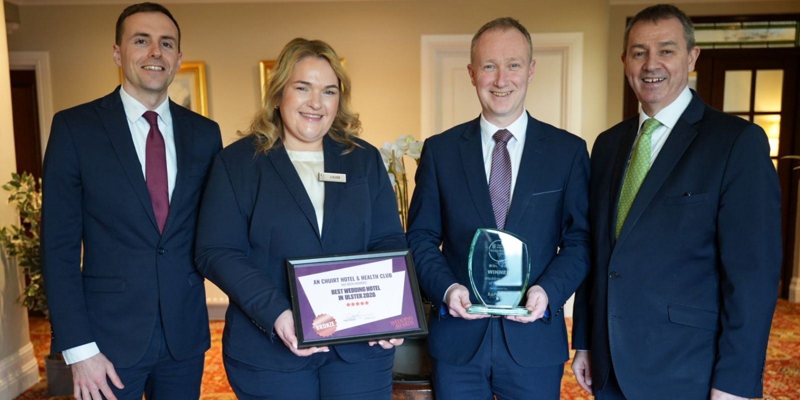 Wedding award banner www.anchuirthotel.com