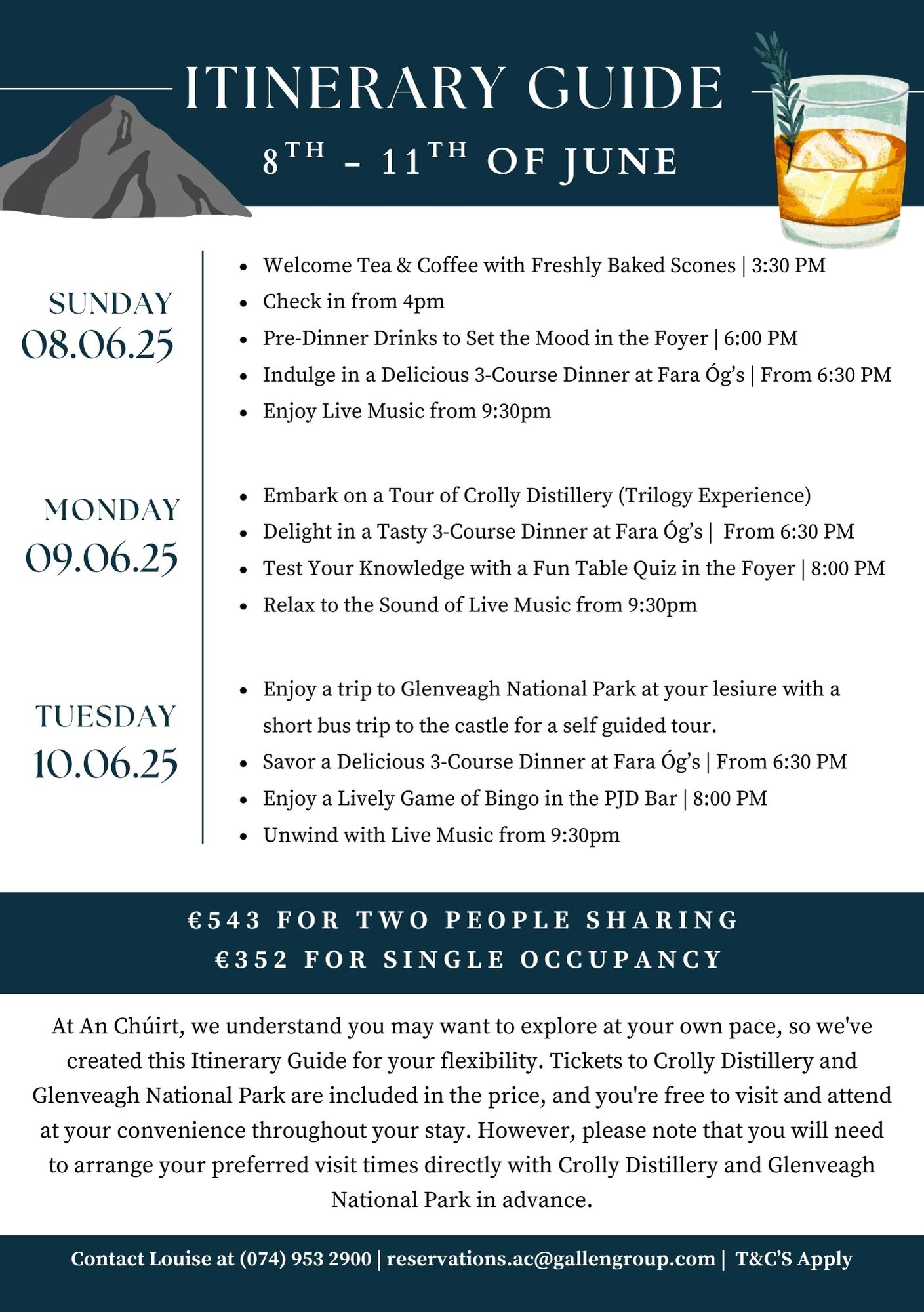 itinerary guide 2