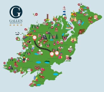 Map Of Donegal Activities